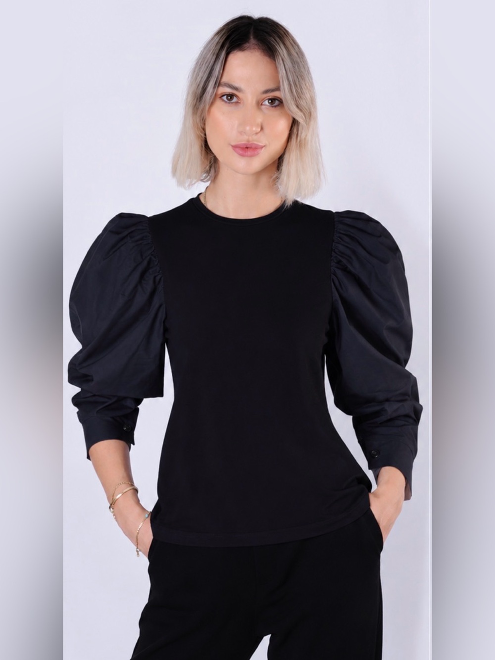 Lotus Eaters Dimi Blouse in Black